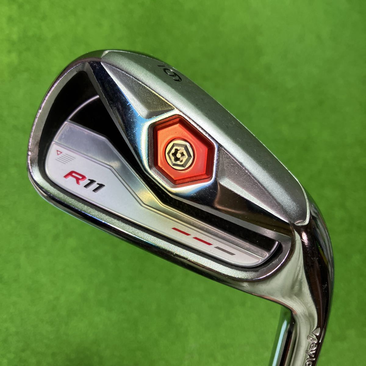 AI-097 TaylorMade テーラーメイド R11 6番アイアン 単品 オリジナルスチールシャフト KBS 90 フレックスR 全国送料無料_画像1