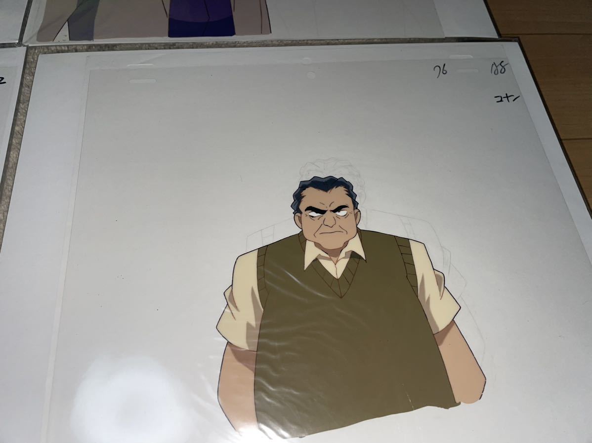 青山剛昌 名探偵コナン 犯人 脇役 セル画 7種 現状品 - 名探偵コナン 青山剛昌 名探偵コナン 犯人 脇役 セル画 7種 現状品 - 名探偵コナン