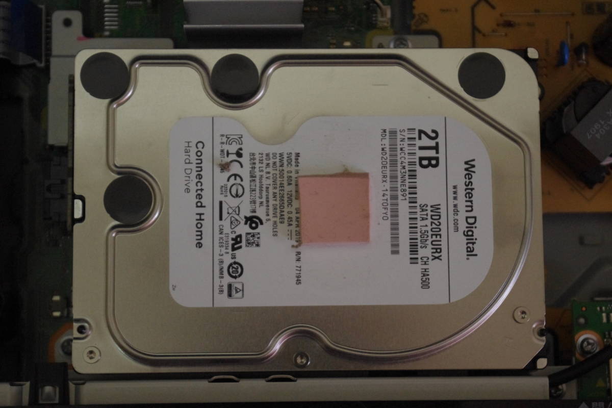 HDD2TB(WD)換装 4Kチュ-ナー内蔵 DIGA DMR-SCZ2060/2TB/3番組 HDD2TB(WD)換装 4Kチュ-ナー内蔵 DIGA DMR-SCZ2060/2TB/3番組