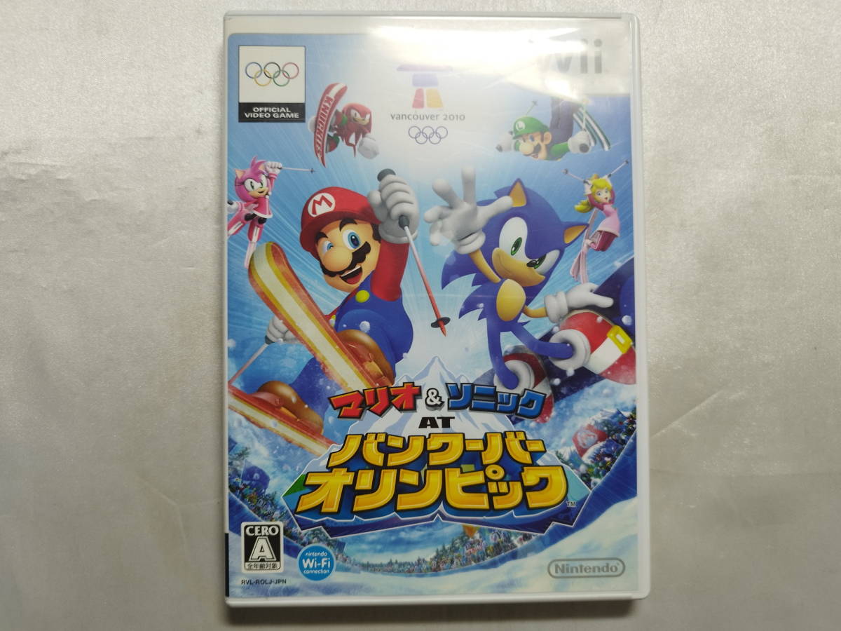 [Подержанные товары] Wii Soft Mario &amp; Sonic на Олимпийских играх в Ванкувере