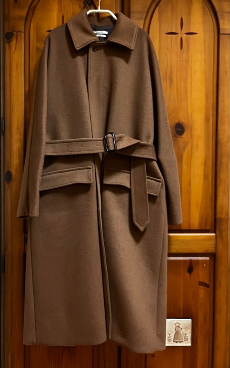 UNDECORATED 美品 MIDWEST ウールコート ブラウン ユニセックス