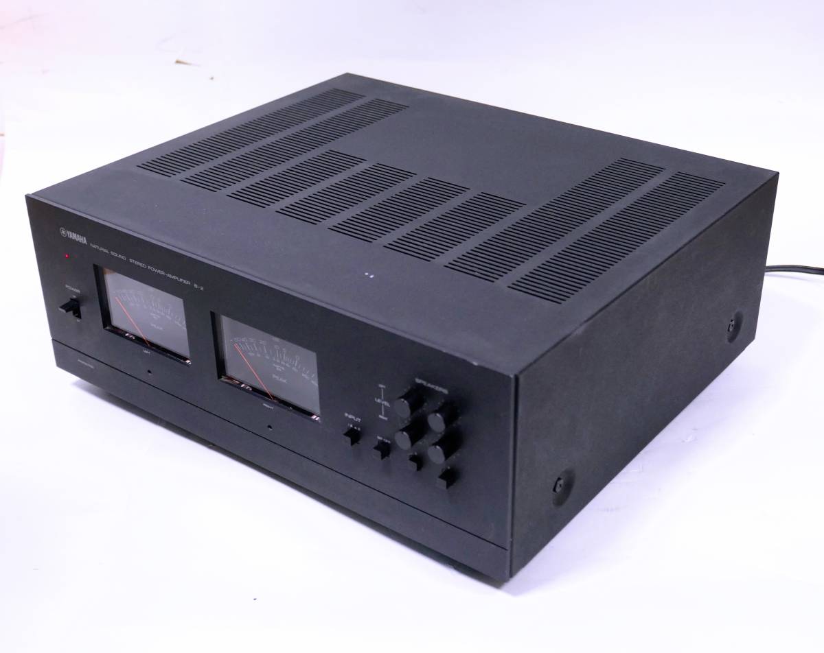 YAMAHA(ヤマハ) B-2 V-FET(SIT)ステレオパワーアンプ オーディオ機器