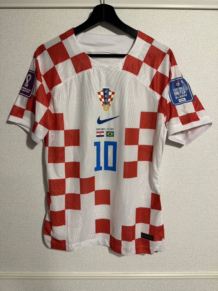 モドリッチ ユニフォーム クロアチア代表 ワールドカップ 日本戦仕様