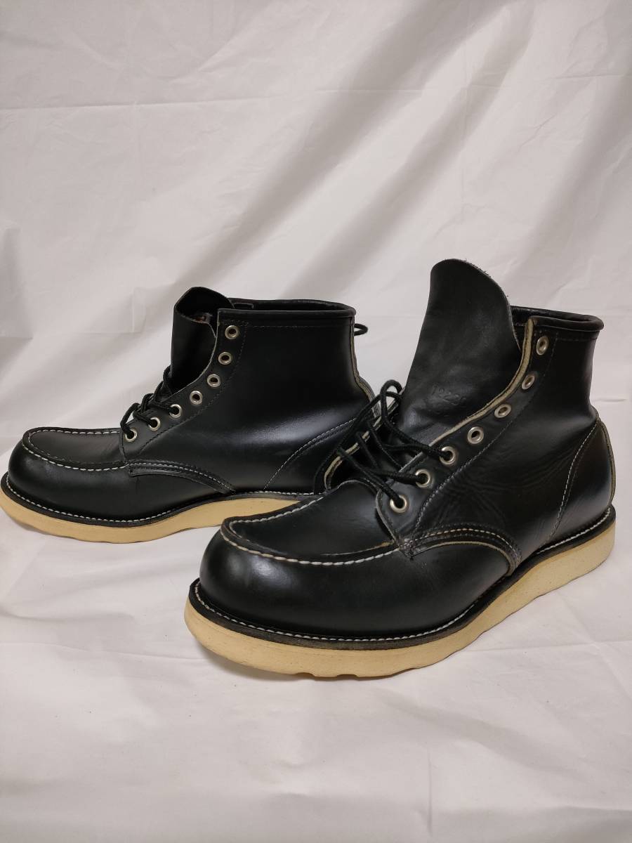 美品»RED WING 刺繍羽根タグ ClassicMoc 8130 茶芯 | auriol-sa.com