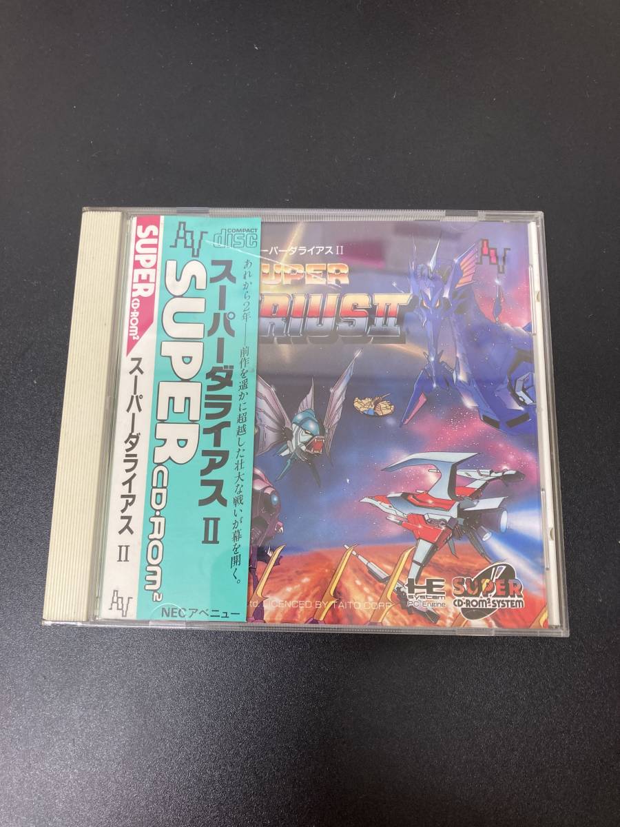 スーパーダライアスⅡ PCエンジン PCE CD-ROM2 NEC 動作未確認(ロール