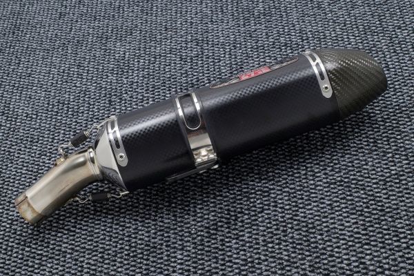 18-22 Ninja250 Ninja400 EX250P EX400G ヨシムラ R-77S サイクロン スリップオン サイレンサー マフラー ニンジャ_画像8