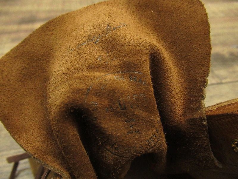 ◆ 美品 定価85,800円 OLD JOE オールドジョー 18AW VACHETTA LEATHER MONKEY BOOTS バケッタ レザー モンキー ブーツ チェスナット 27.5cm_画像9