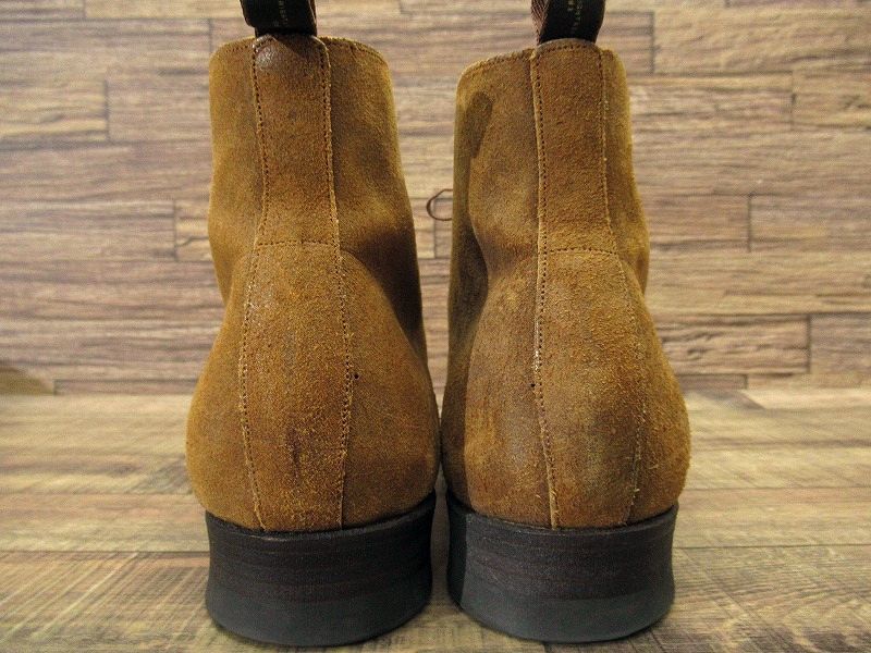 ◆ 美品 定価85,800円 OLD JOE オールドジョー 18AW VACHETTA LEATHER MONKEY BOOTS バケッタ レザー モンキー ブーツ チェスナット 27.5cm_画像4