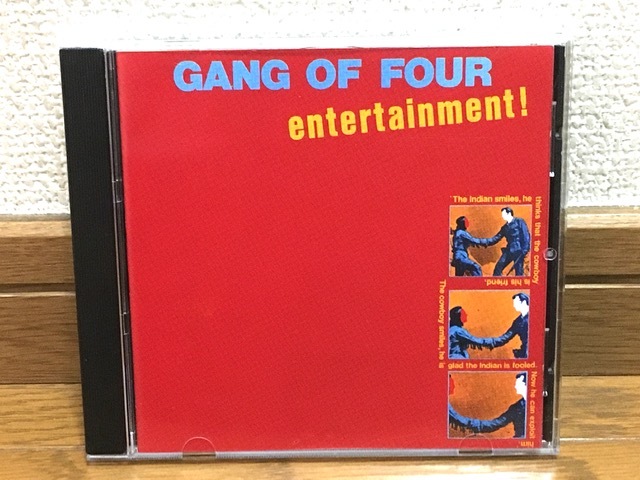 GANG OF FOUR / Entertainment ポストパンク 名盤 輸入盤(品番:832146) Andy Gill / Jon King / Dave Allen / Wire / Public Image Ltd_画像1