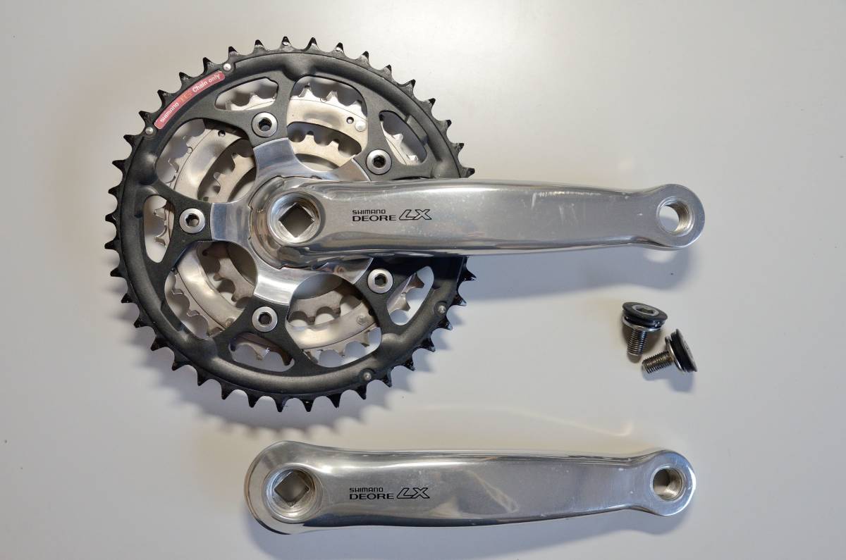 Yahoo!オークション - シマノ(shimano) Deore LX クランクセット Yahoo!オークション - シマノ(shimano) Deore LX クランクセット