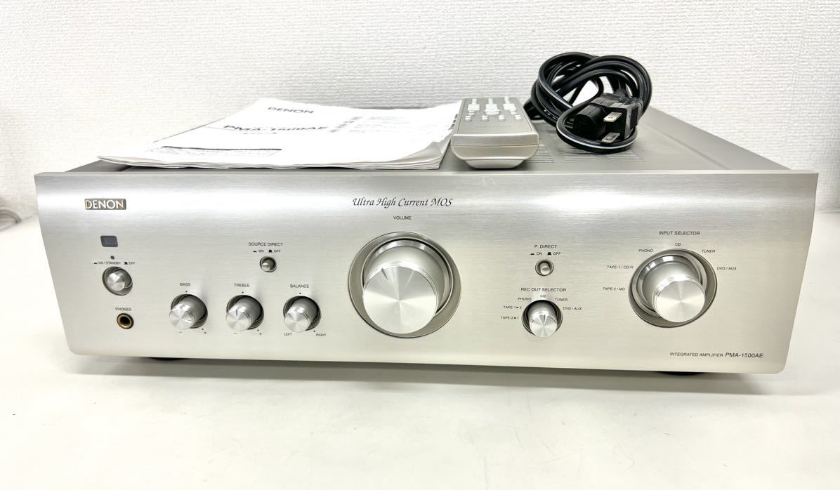 最高品質の 最初の PMA-1500AE DENON DENON/デノン プリメインアンプ