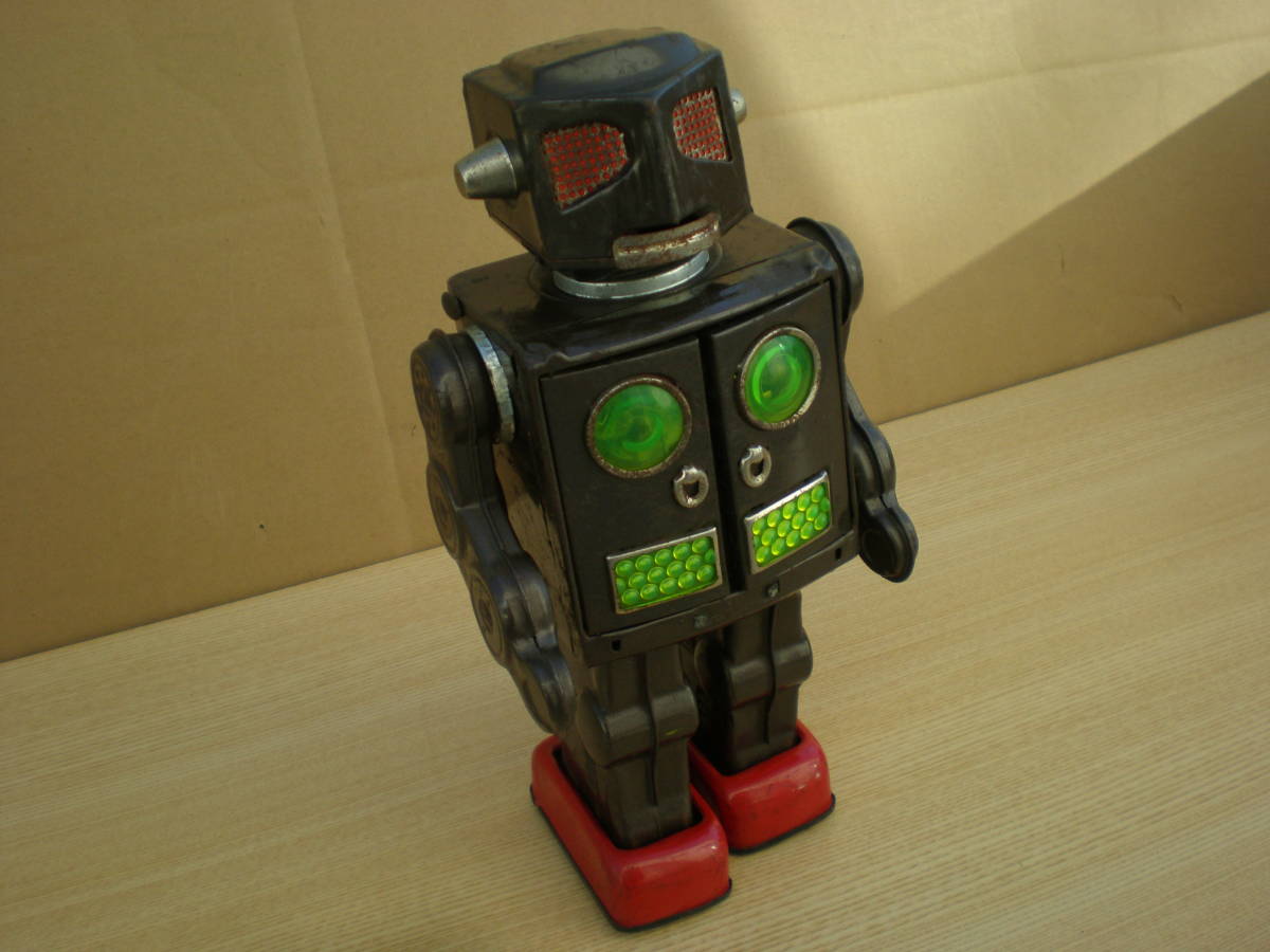 動画あり!!☆堀川玩具 宇宙TVロボット(ブリキロボット