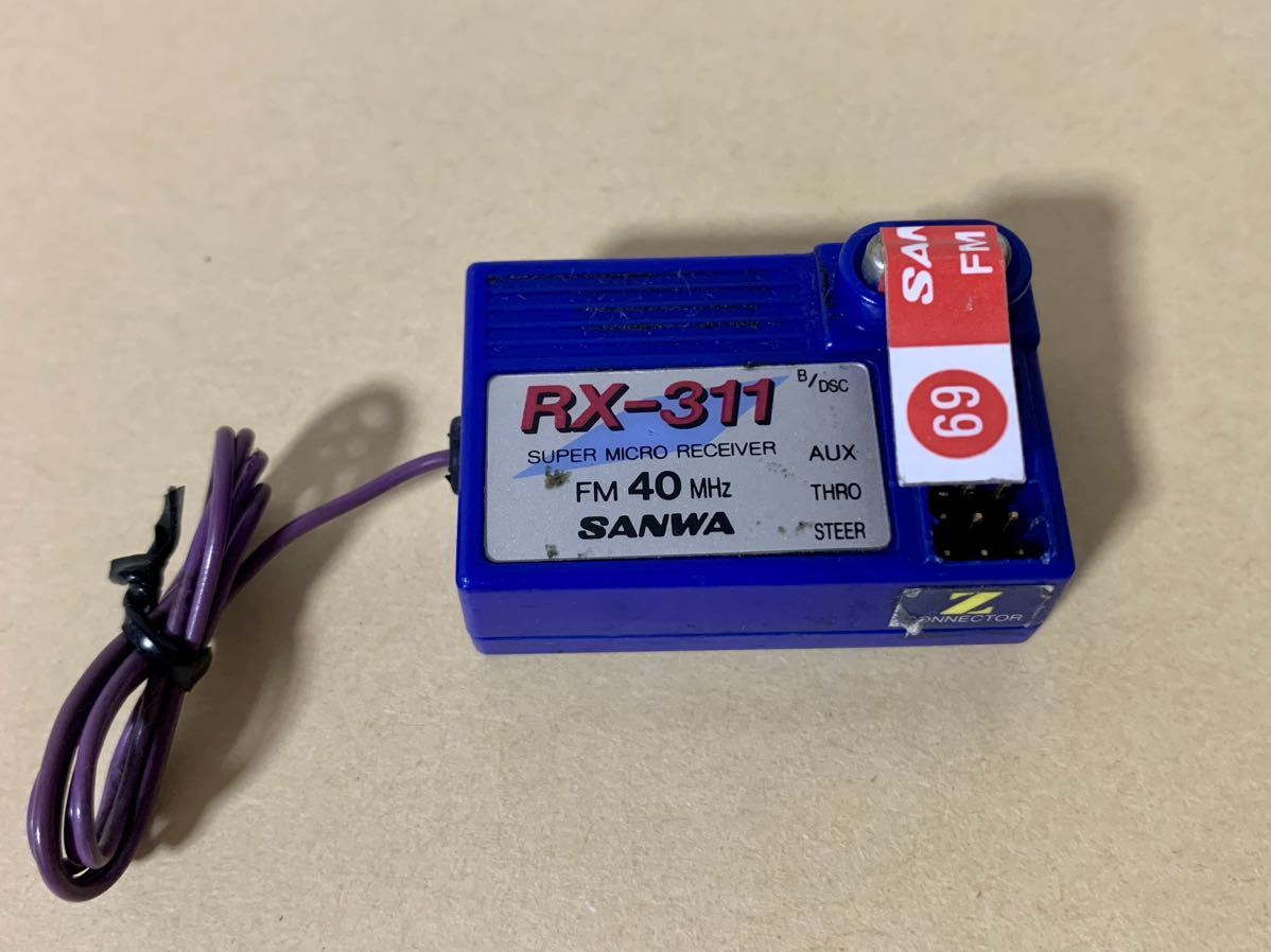 ヤフオク! - SANWA RX-311 受信機 40MHz レシーバー