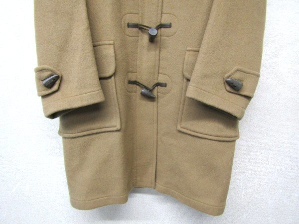 S2849:vintage England made Aquascutum Aquascutum coat / beige / duffle coat wool coat 