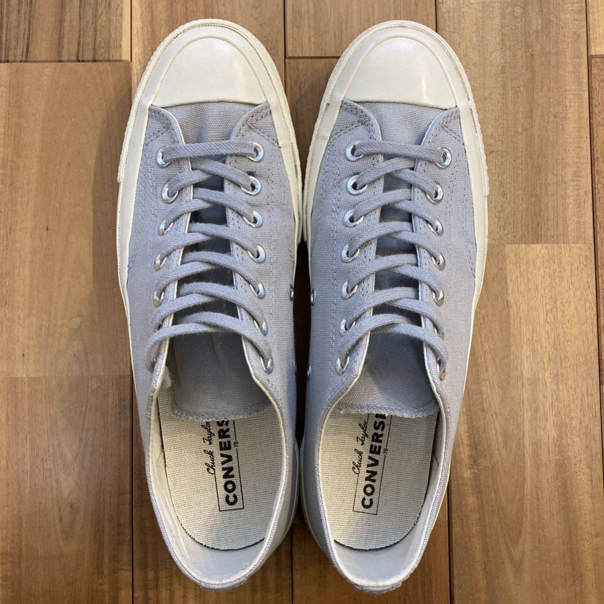 CT70ウルフグレー HERITAGE COURT 27 8.5 160496C CONVERSE チャックテイラー