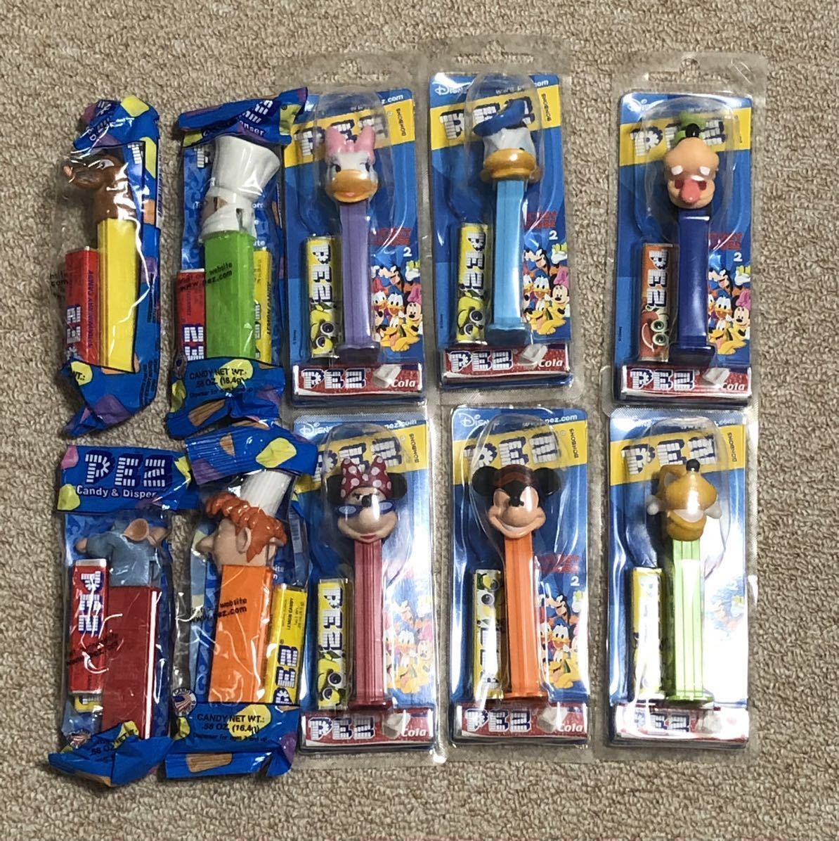 ペッツ PEZ まとめ売り キティ ホイッスル トラック ホリデー ディズニー バグズ トム バブルマン ボディパーツの画像4