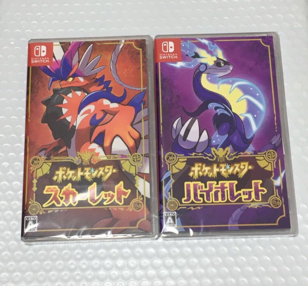 新品未開封シュリンク付き ポケットモンスター スカーレット