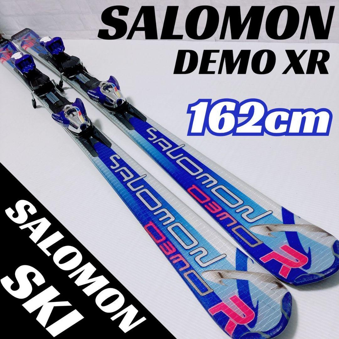 スキー板◇SALOMONサロモン◇DEMO XRデモ◇162◇ビンディング付き-