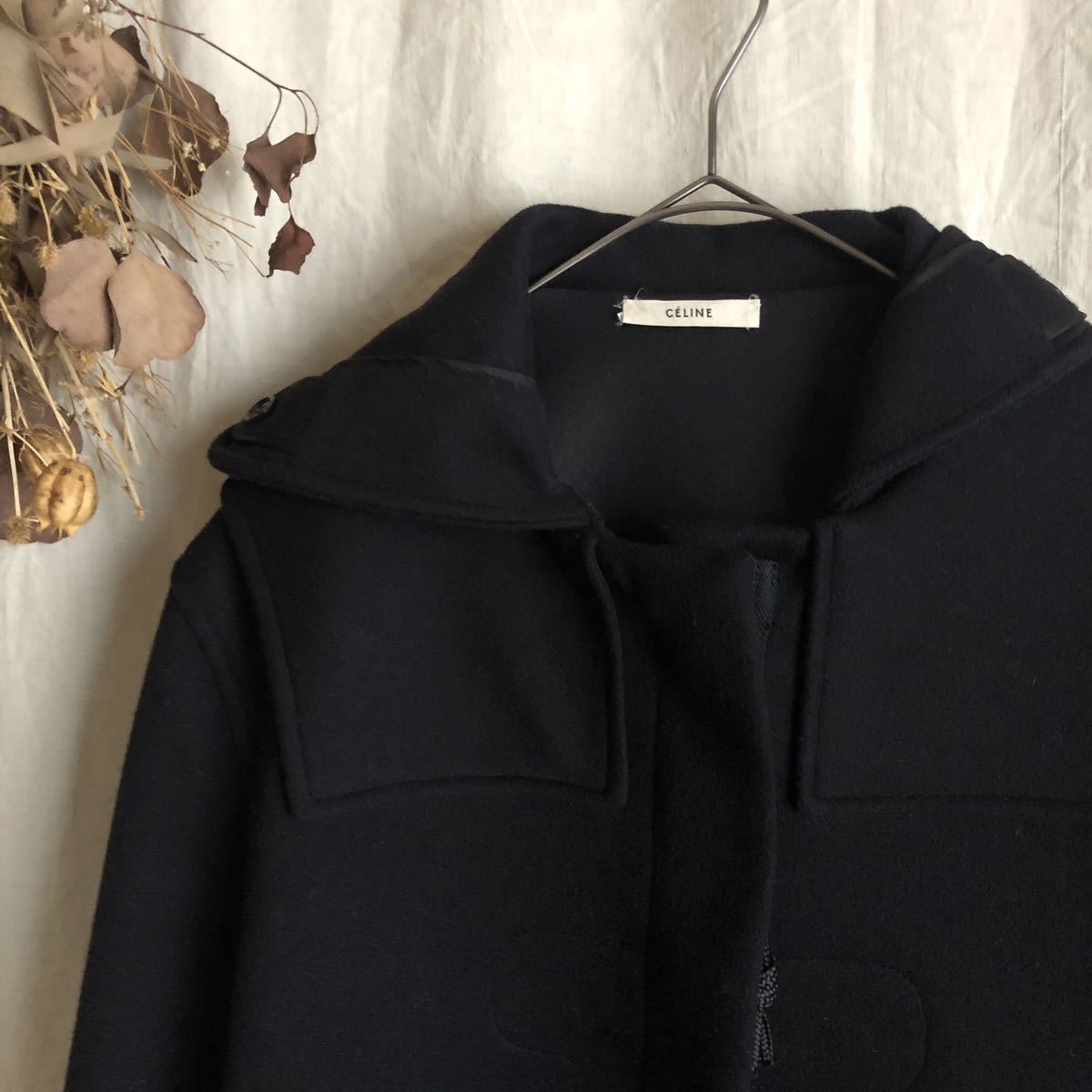 16000円買付け 新品即決 セリーヌ CELINE チェスターコート サイズ42