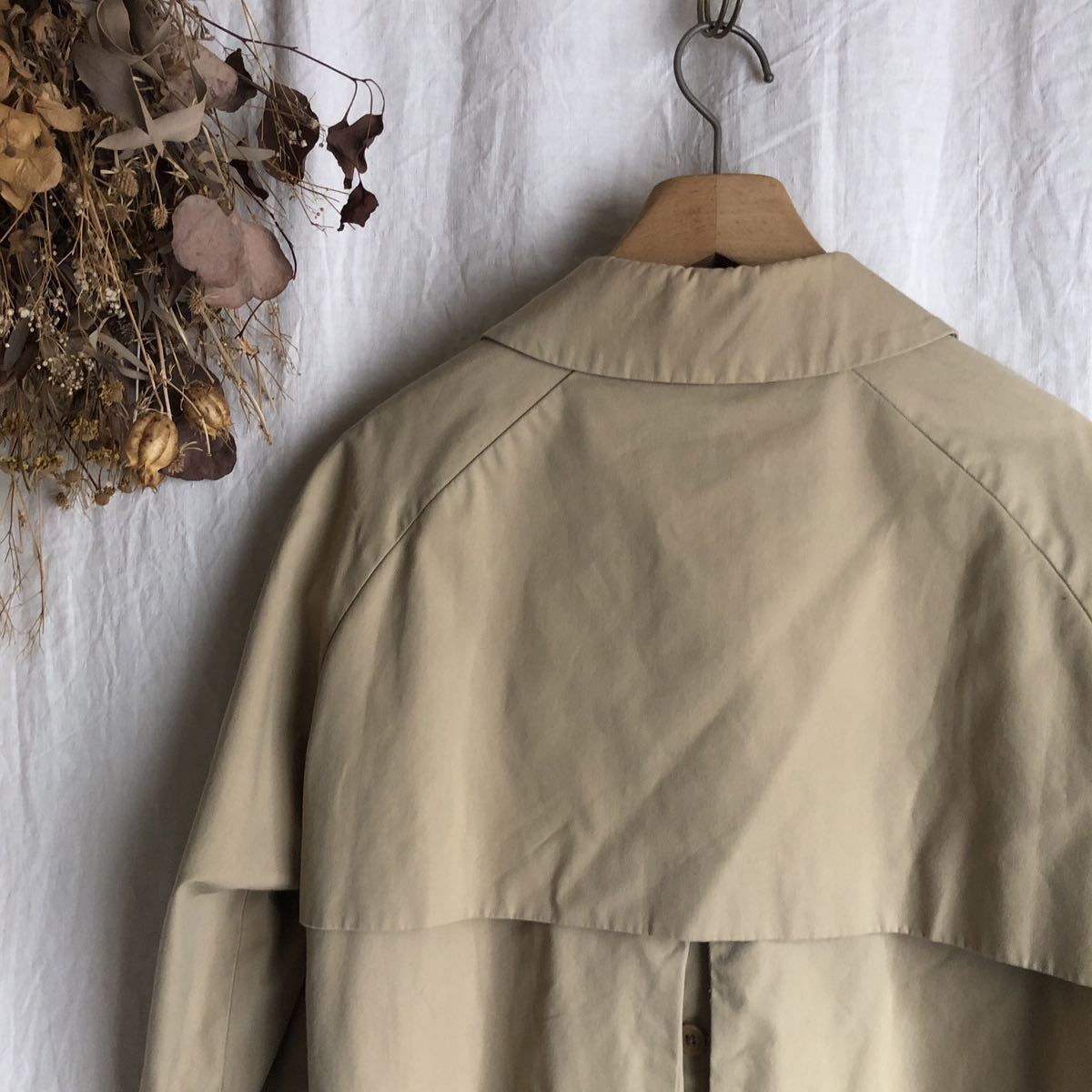 から厳選した SHORT ステンカラーコート ヤエカ YAECA BEIGE 定価
