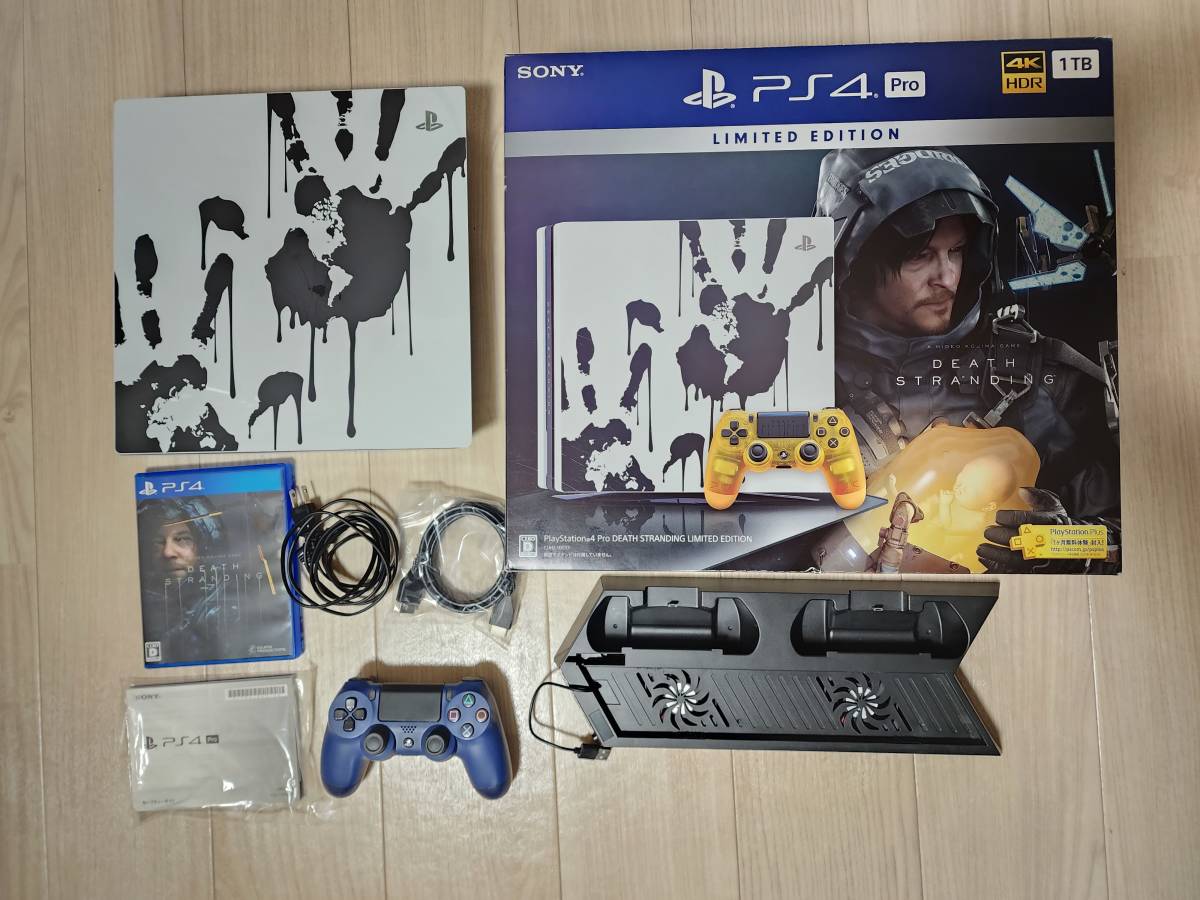 美品 PS4 Pro DEATH STRANDING LIMITED EDITION 限定版 本体 セット