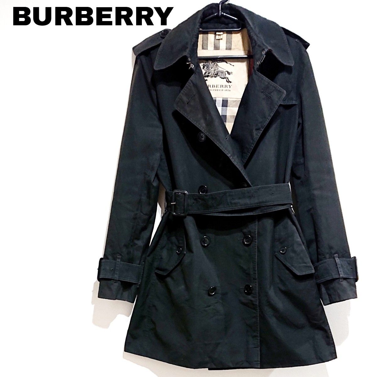 BURBERRY バーバリー レディース トレンチコート イタリア製-