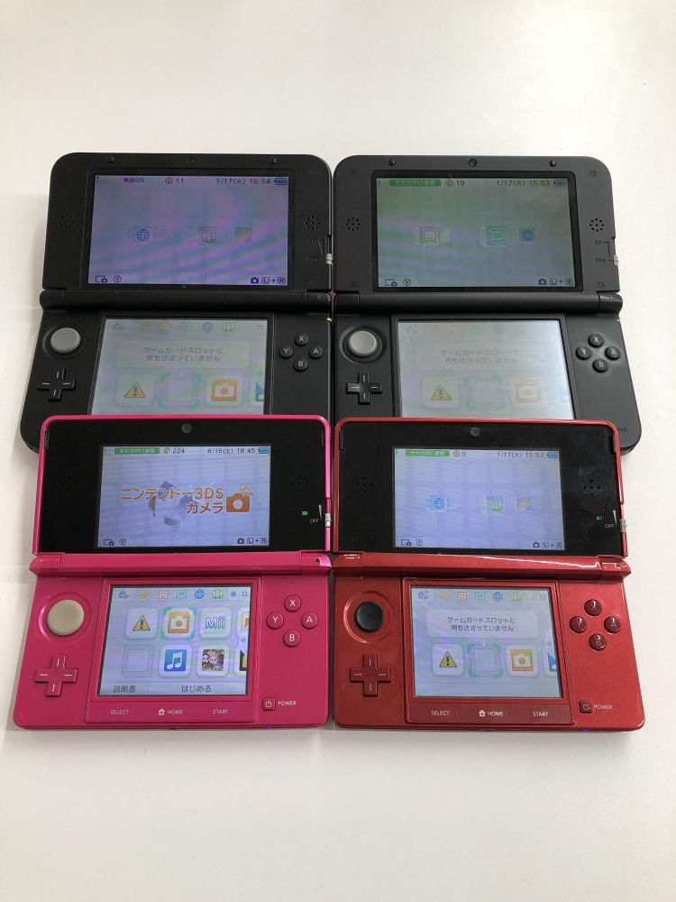 ヤフオク! - ジャンク)3DS 3DSLL本体 各2台 計4台セット 動...