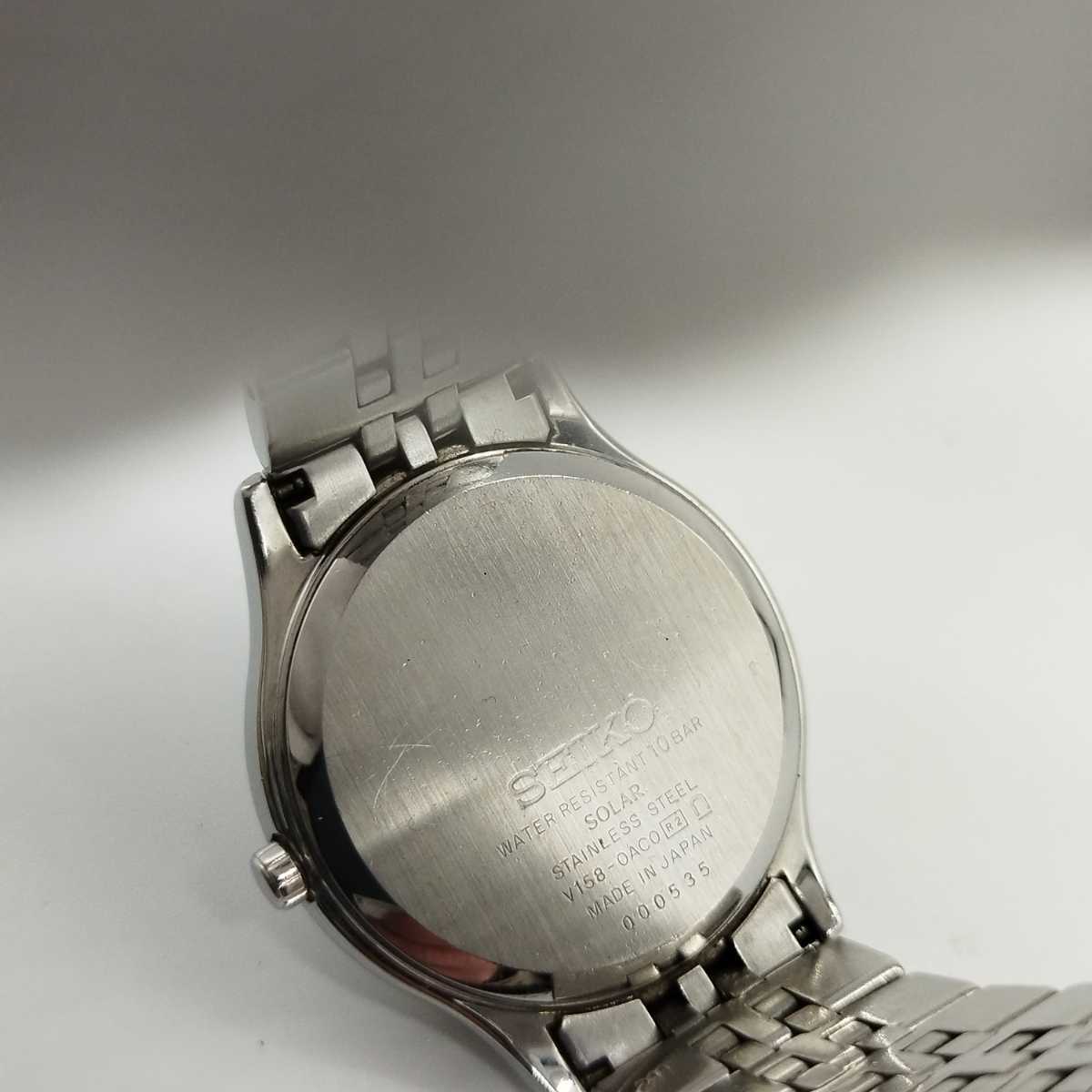 SEIKO DOLCE SOLAR V158-0AC0 セイコー 腕時計｜PayPayフリマ