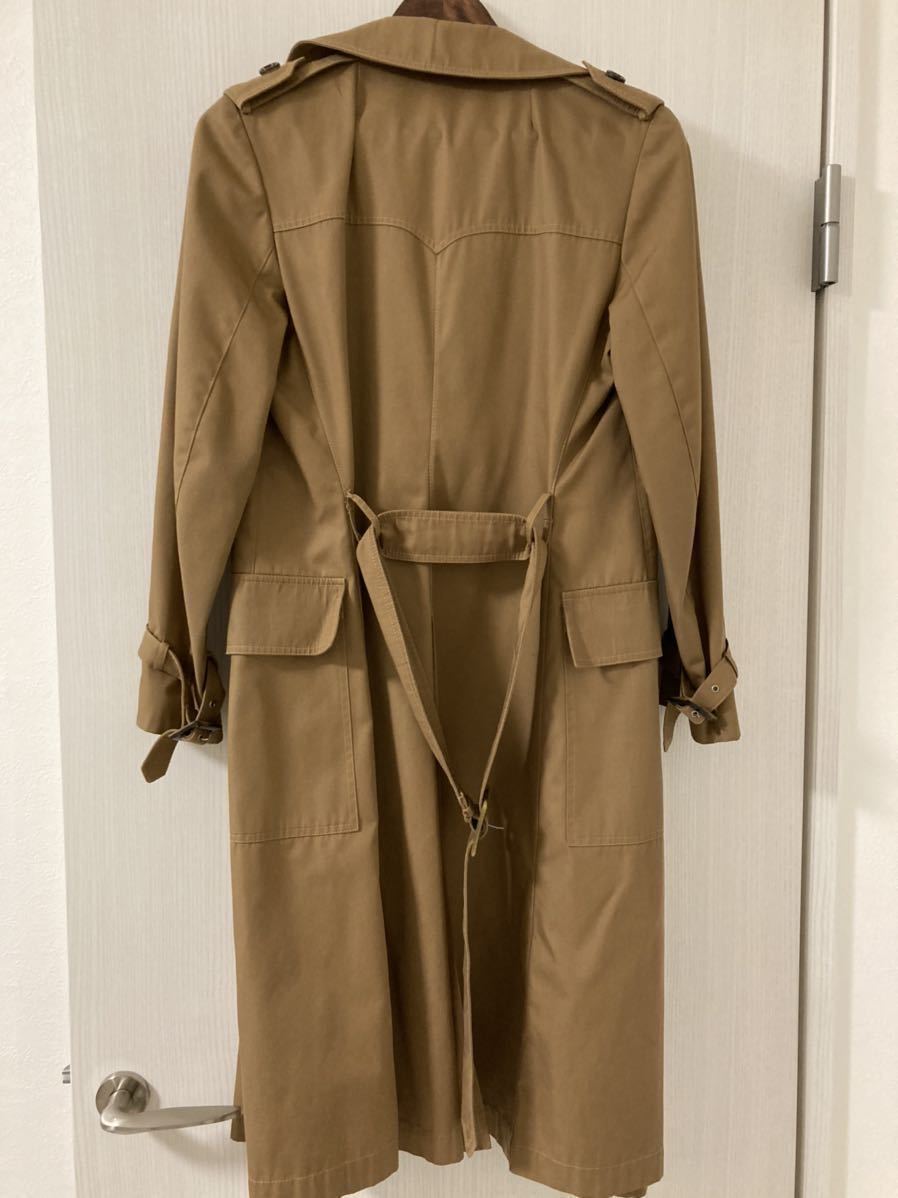 最新情報 希少 一点物 茶色 ブラウン A/W トレンチコート vintage