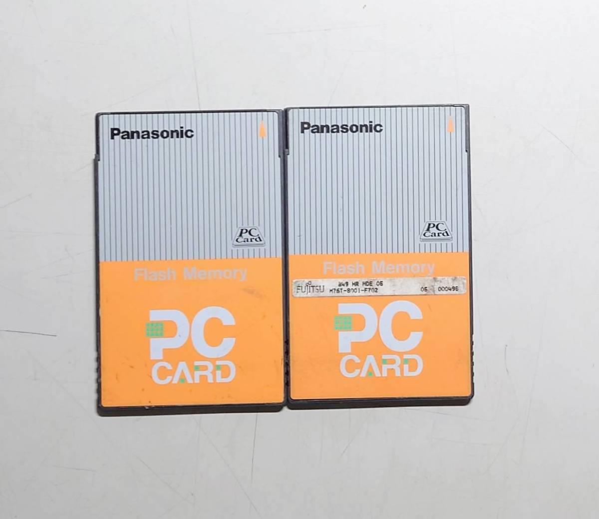 経典 Memory Flash Panasonic KN3129 PC 2枚セット BN-04MHFCCK2 card PCカードメモリ