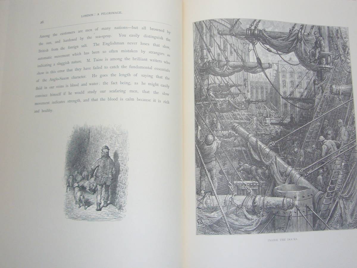 GUSTAVE DORE LONDON A PILGRIMAGE　ドレのロンドン巡礼　初版1872年　Gustave Dore／Blanchard Jerrold　Benjamin Blom　1968年_画像2