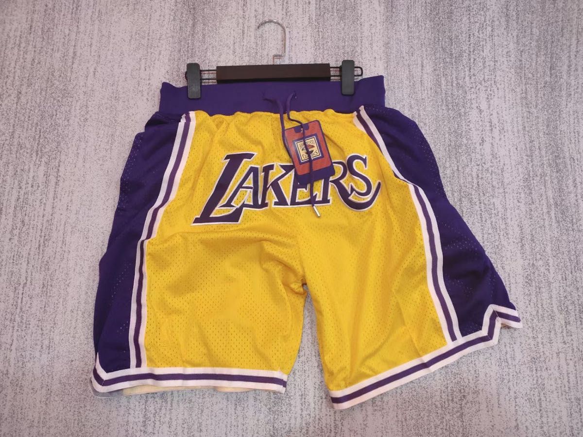 NBA レイカーズ バスパン ショートパンツ 半ズボン ハーフパンツ NBA レイカーズ バスパン ショートパンツ 半ズボン ハーフパンツ