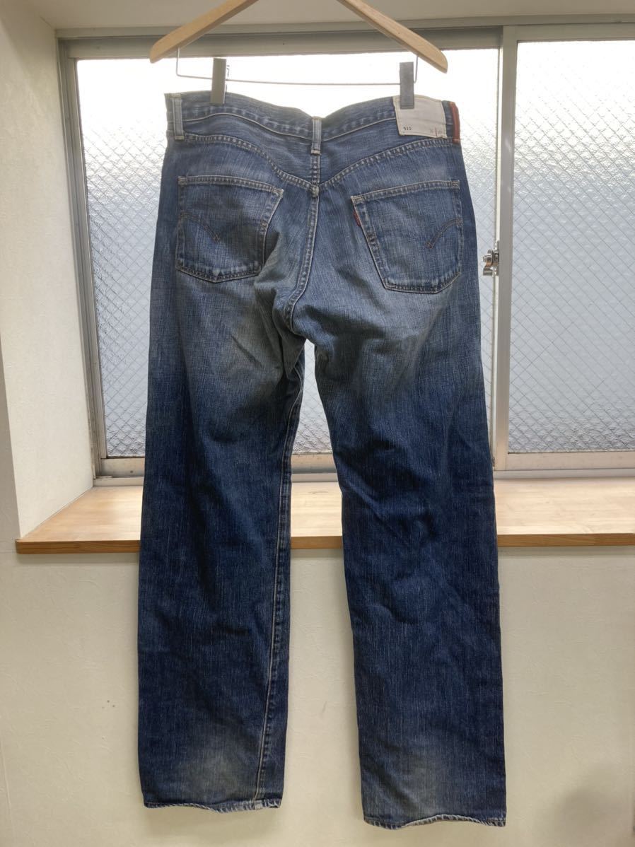 【Levi's510 リーバイス　ジーンズ　パンツ】ズボン　デニム　ボトムス　メンズ　古着　ビンテージ　ファッション【C9-1⑤】0105_画像2