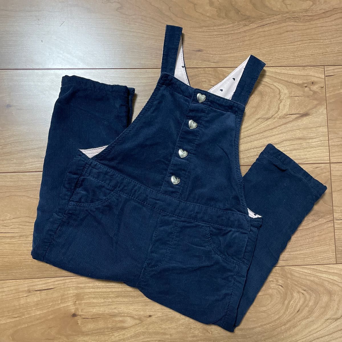 HM コーデュロイサロペット 80cm H&M オーバーオール サロペット デニム 80cm