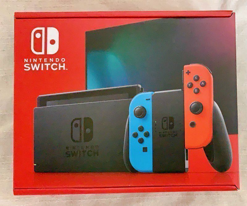 Nintendo Switch ネオンブルー ネオンレッド 新品未開封-