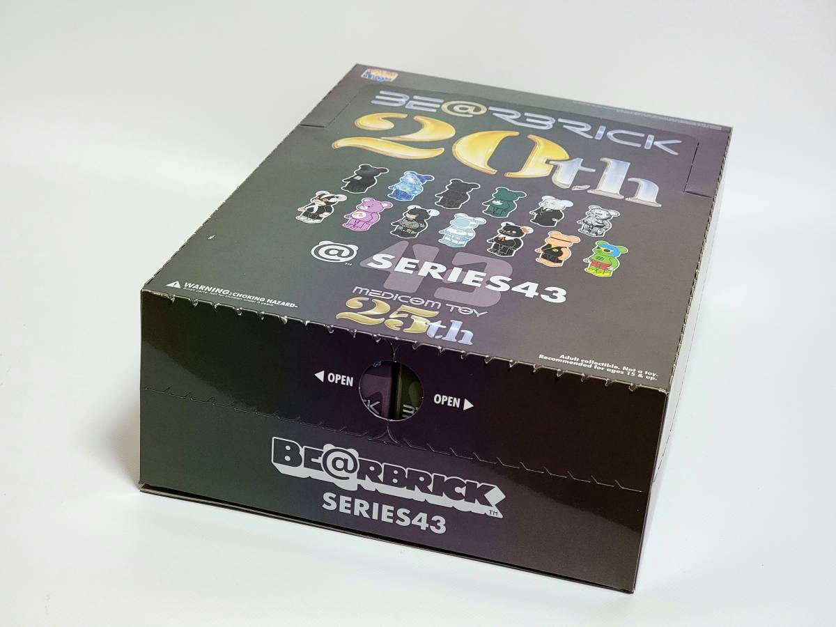 おもちゃ MEDICOM TOY - Bearbrick SERIES 43 1BOX 24個入の通販 by