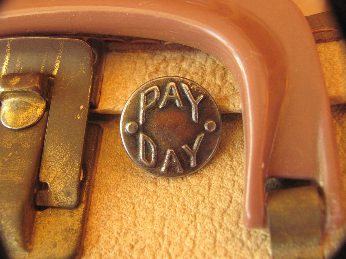 【チェンジボタン】PAY DAY ペイデイ 1920年代 ビンテージ カバーオール用 古着 (ワークウェア オーバーオール レア J.C.Penney Payday 1_画像9