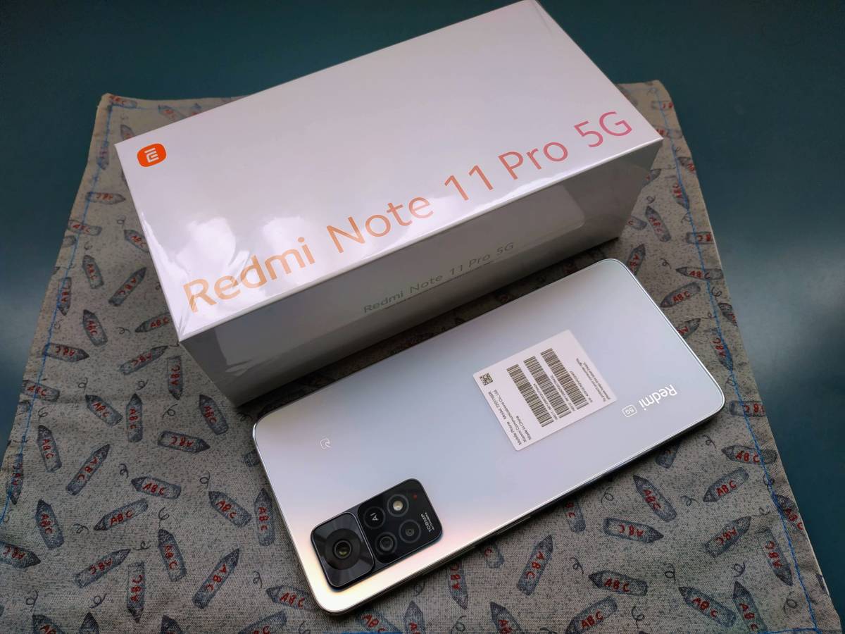 Redmi Note 11 Pro 5G Polar White SIMフリー www.pothashang.in