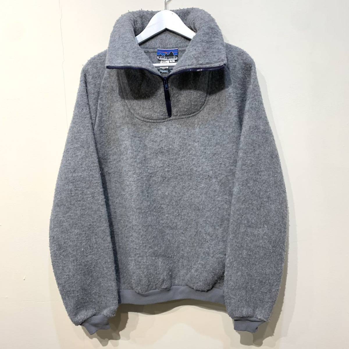 希少！ 70's vintage 白タグ patagonia H/Z FLEECE JACKET パタゴニア フリース ジャケット PILE パイル  デカタグ 70s 80s ビンテージ