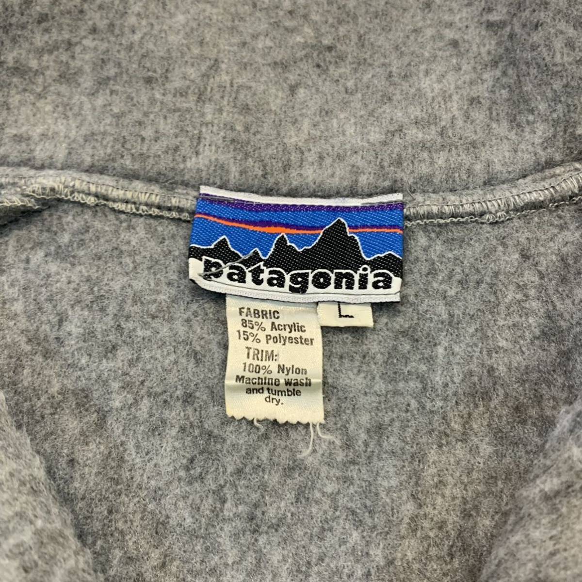 希少！ 70's vintage 白タグ patagonia H/Z FLEECE JACKET パタゴニア フリース ジャケット PILE パイル  デカタグ 70s 80s ビンテージ