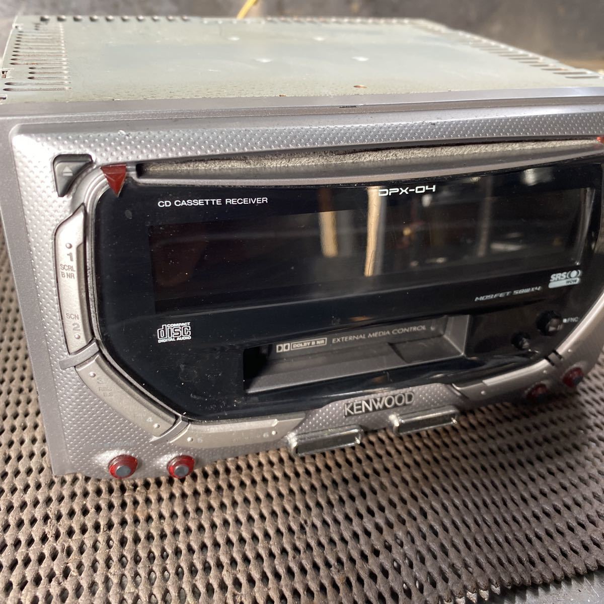 KENWOOD CD CASSETTE RECEIVER DPX-04 работоспособность не проверялась Junk 