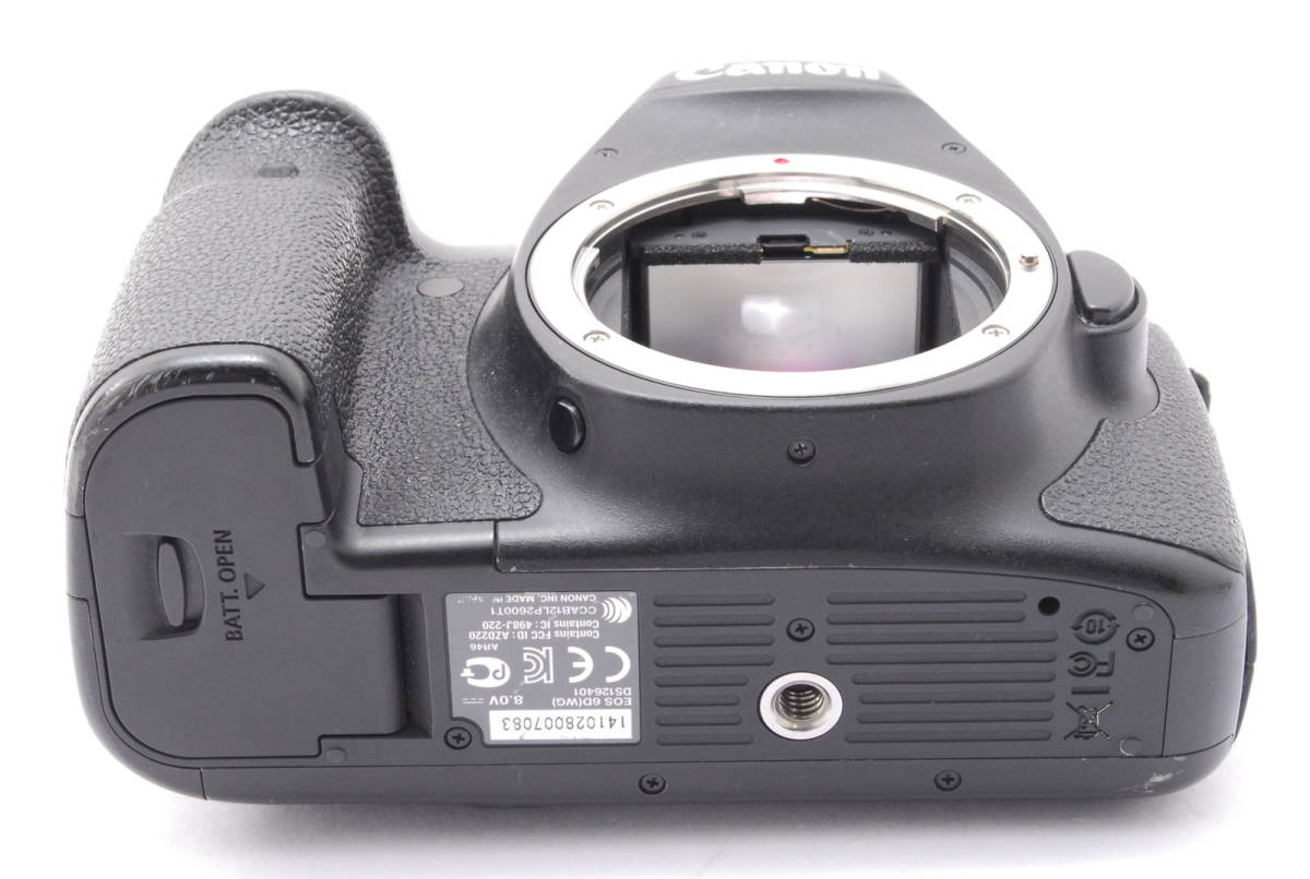 CANON キヤノン EOS 6D ブラックボディ デジタル一眼レフカメラ (oku2155)_画像8
