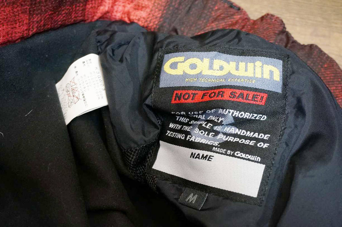 レア 男性用 GOLDWIN ゴールドウィン スキーウエア パンツ K3GW03 サイズM チェック柄*salomonサロモンDESCENTEONYONE