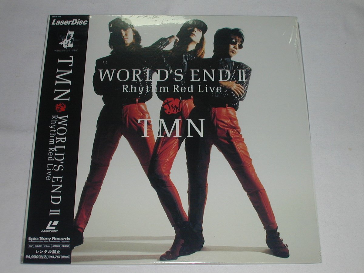 (LD: laser disk )TMN/WORLD\'S END2 Rhythm Red Live[ used ]