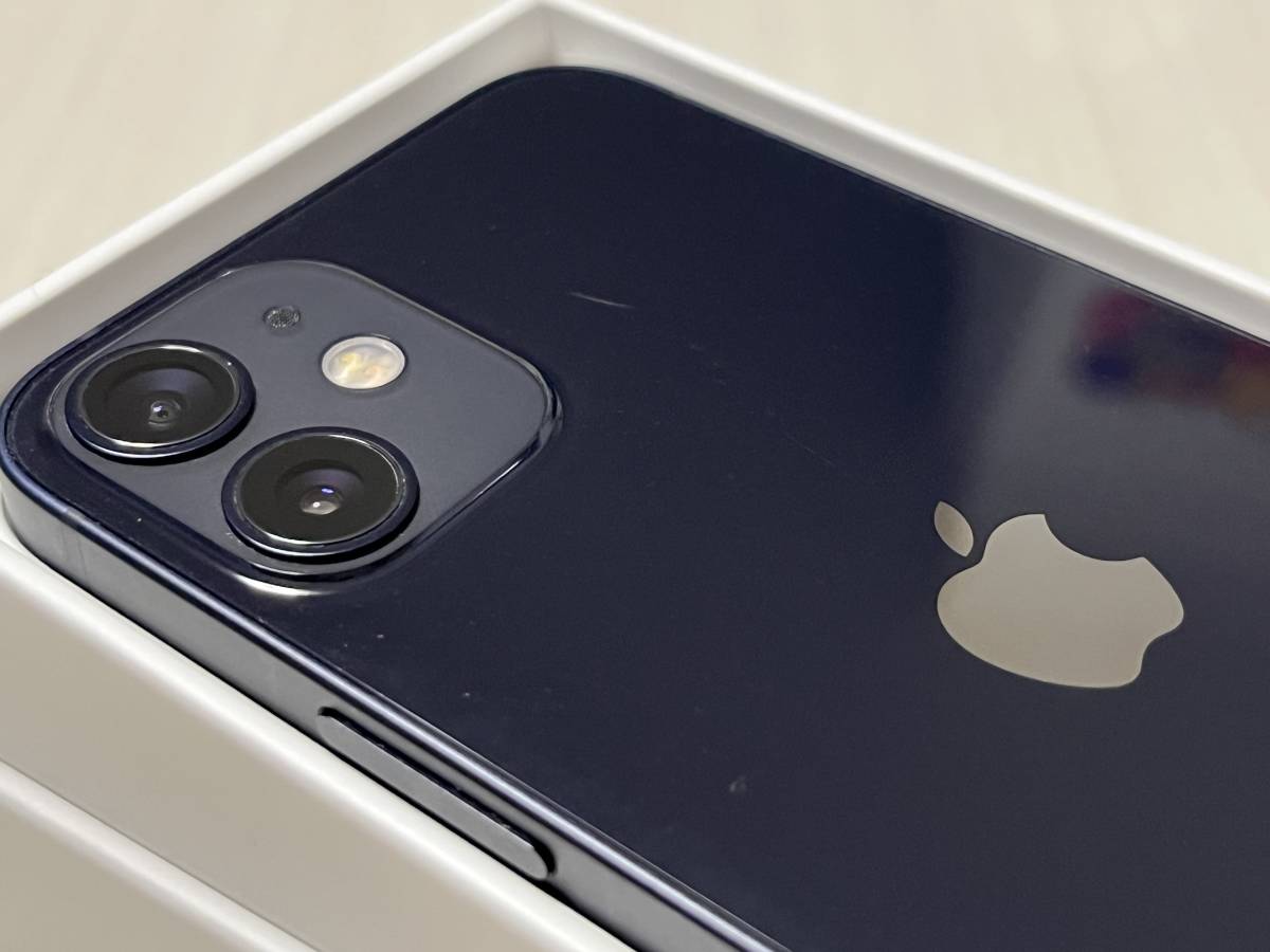 送料込 iPhone 12 MGA03J 残債無 バッテリー88% A 本体 Apple Black 黒