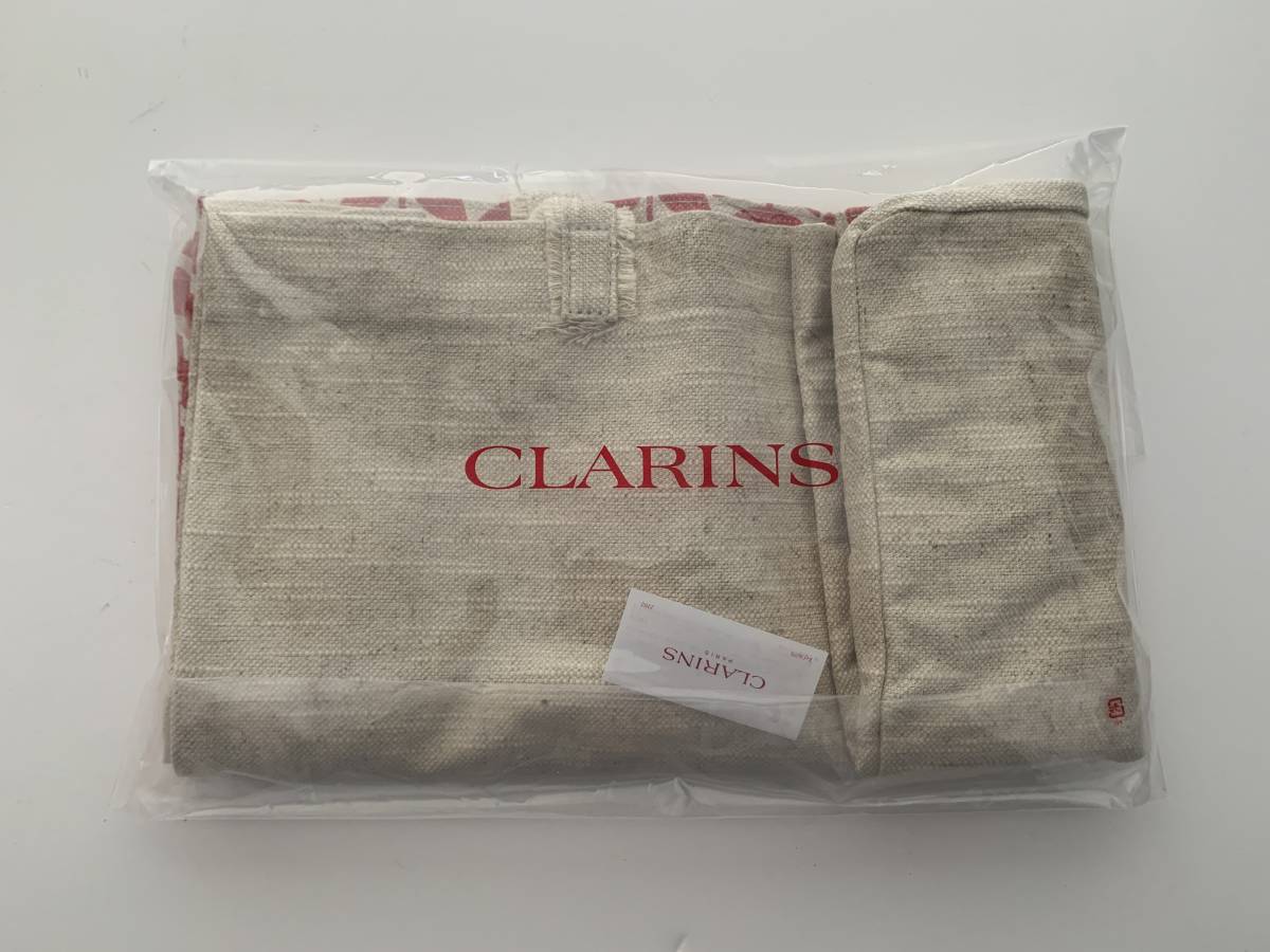 ●新品 未使用 クラランス CLARINS ハッピーバッグ 2023 トートバッグ 1点 匿名発送]_画像4