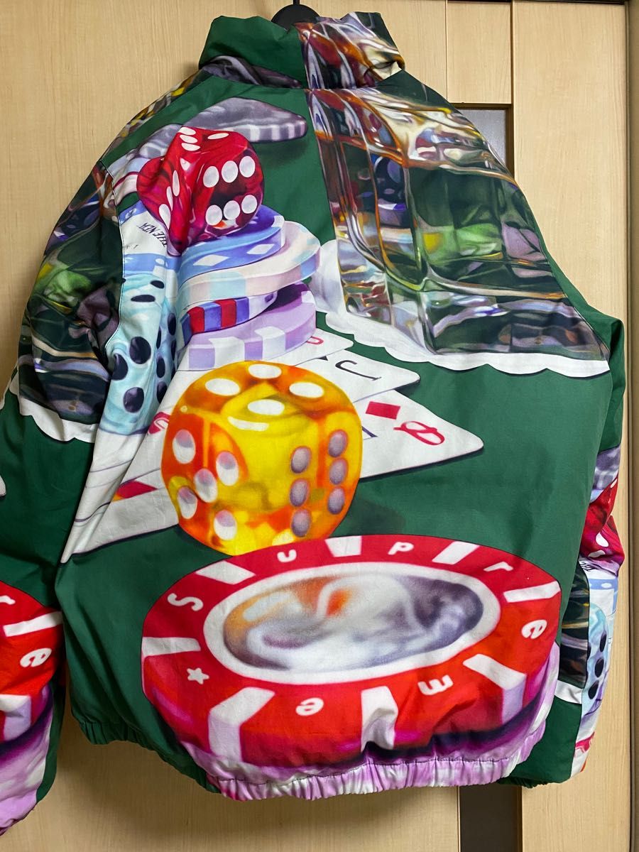 SUPREME シュプリーム カジノ ダウン ブルゾン 正規品 希少