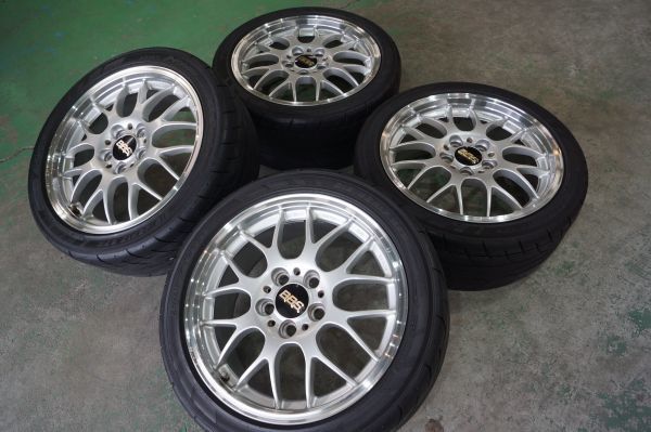 A BBS RG-R 鍛造 RG744 RG745 17 5H114.3 7.5J+48 8.5J+55 ネオバ 215