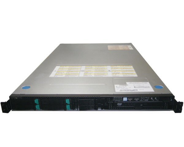 HITACHI HA8000/RS110-h HM2 (GQA112HM-8NANNN0) Xeon E5-2403 V2 1.8GHz(4C) メモリ 4GB HDDなし DVD-ROM AC*2