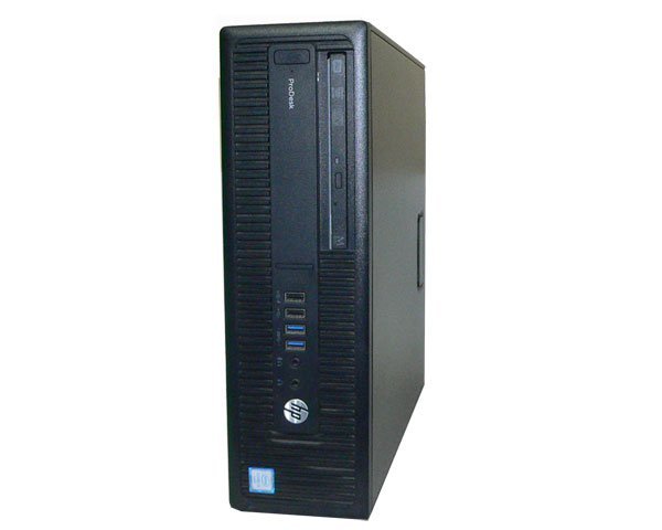 Windows10 Pro 64bit HP ProDesk 600 G2 SF (W7V98PA#ABJ) 第6世代 Core i3-6100 3.7GHz メモリ 4GB HDD 500GB(SATA) DVDマルチ_画像1